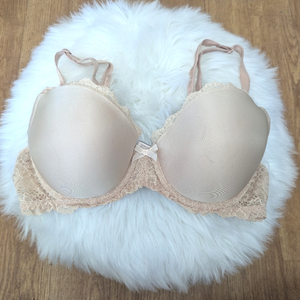 Victoria's Secret Dream Angels Lined Demi Tan Nude